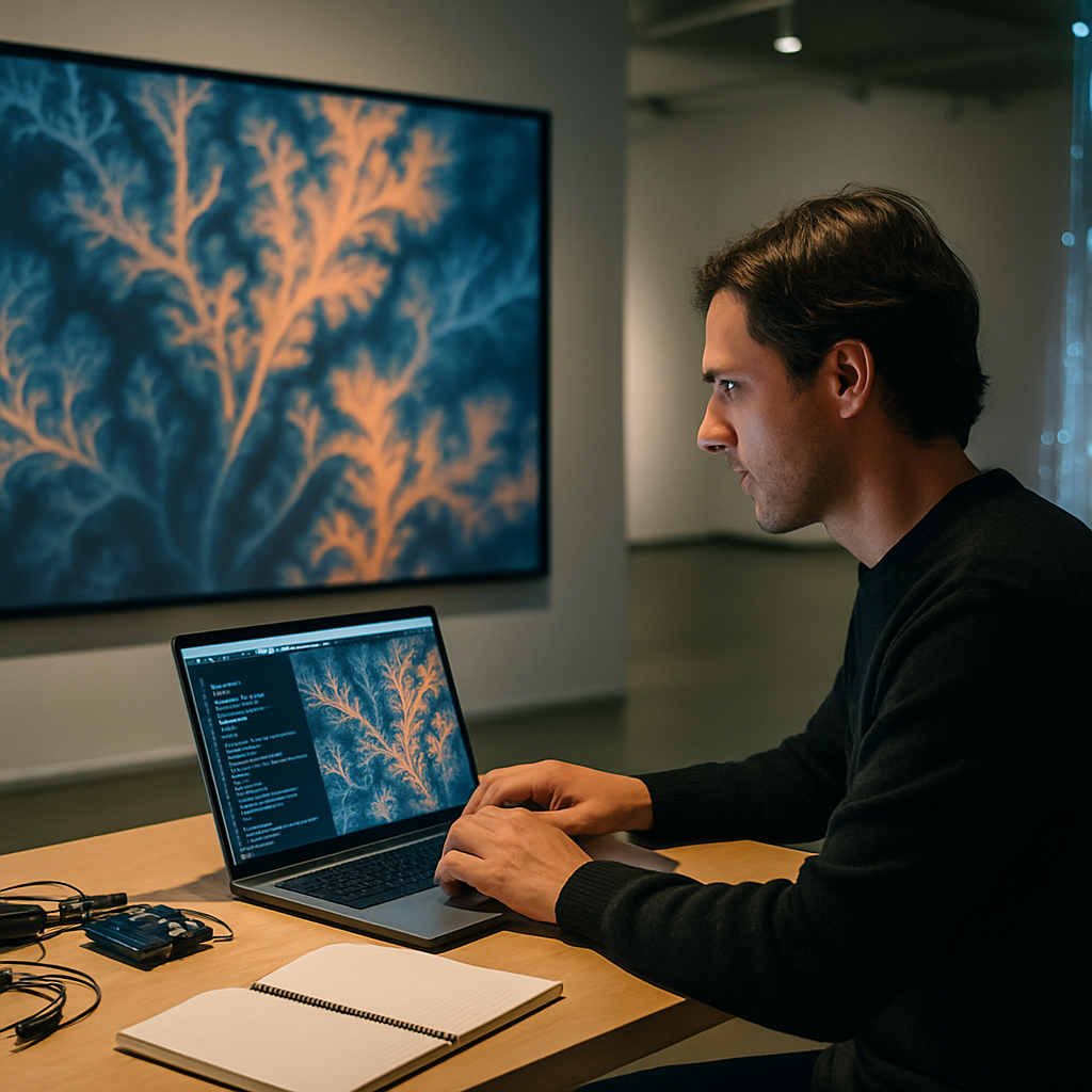 Technologiegestützte Kunstformen der Gegenwart bei ingovogelmann