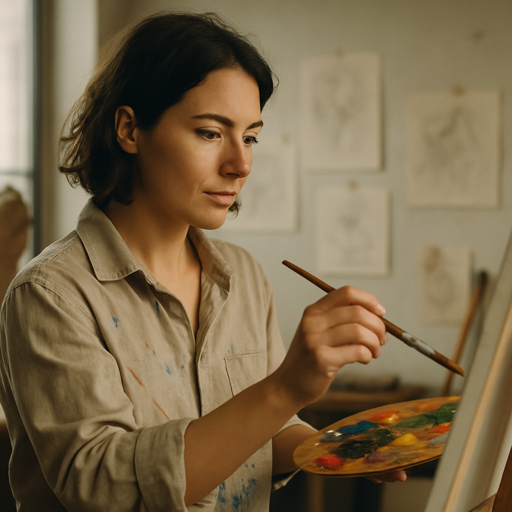 Künstlerporträts: Einblicke in moderne Kunst von ingovogelmann