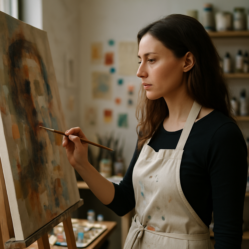 Ingovogelmann: Künstlerporträts zeitgenössischer Malerinnen