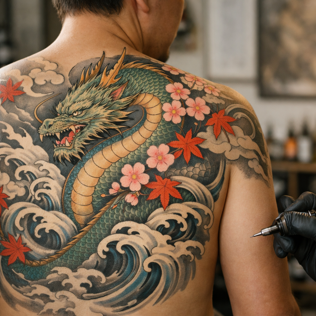 Japanische Tätowierkunst: Motive und kulturelle Wurzeln